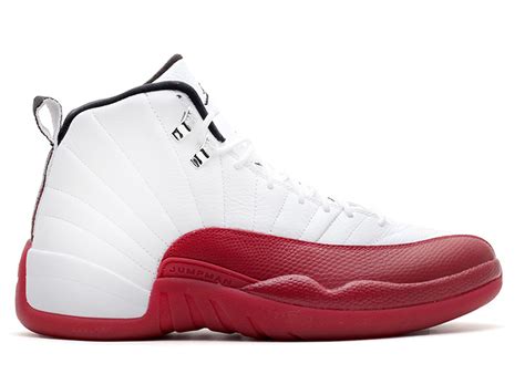 air jordan 12 retro white and red